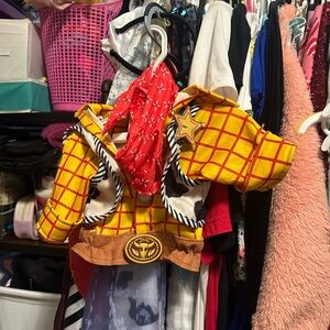 Disney Yellow and Red Dog Costume Clothing